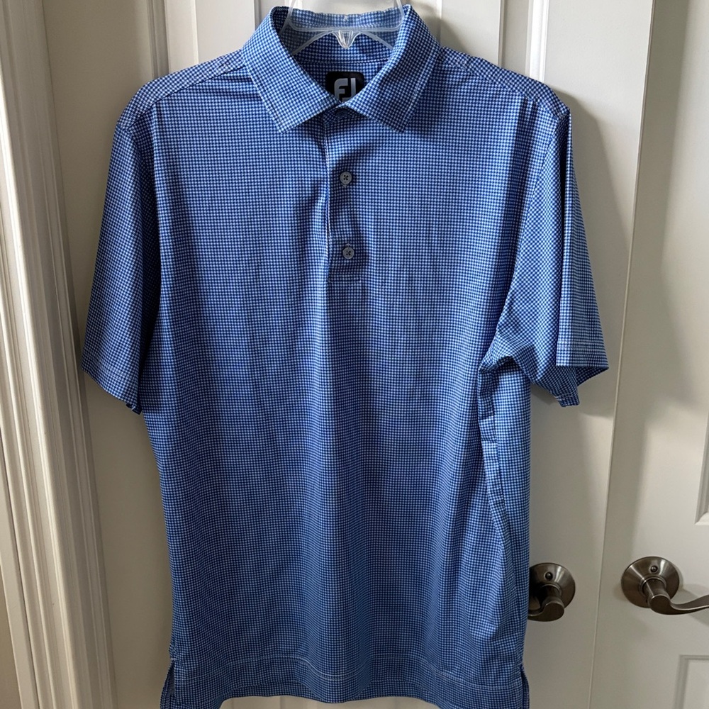 FootJoy Men's Blue Polo Shirt